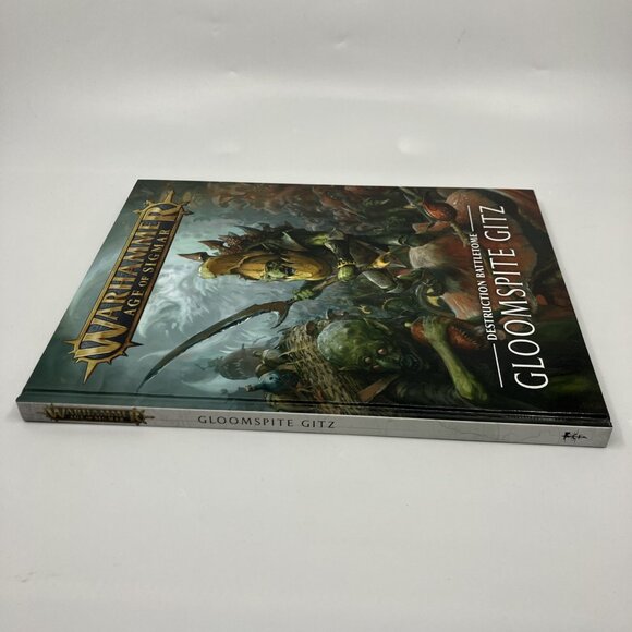 Warhammer Age Of Sigmar Destruction BATTLETOME GLOOMSPITE Gitz Book Hardcover - Picture 2 of 8